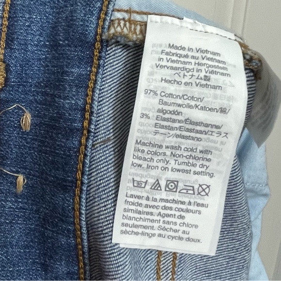 New MADEWELL 9" High Rise Skinny Jeans In Wilcrest Wash Size 32 - Picture 15 of 16